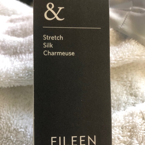 Eileen Fisher Gray Silk Tunic PS NWT - Picture 4 of 7